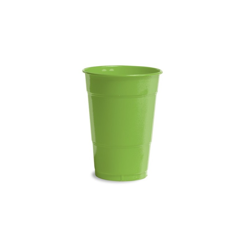 Cup-Plastic-Fresh Lime-16 ounce-20 count