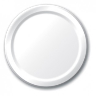 Plate-Paper-White-9 inch-24 count