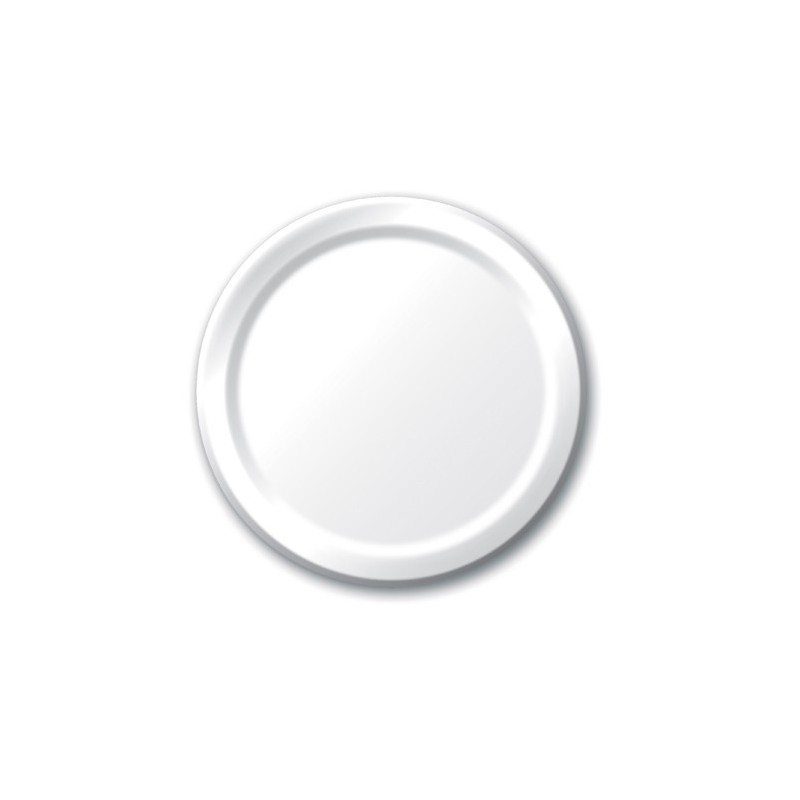 Plate-Paper-White-9 inch-24 count