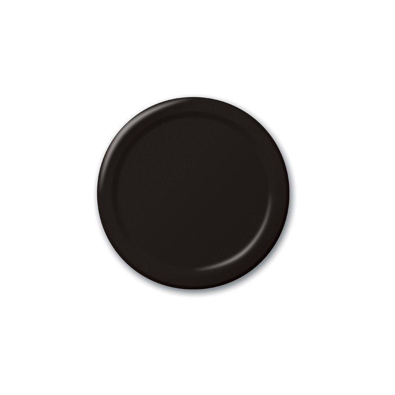 Plate-Paper-Black Velvet-9 inch-24 count