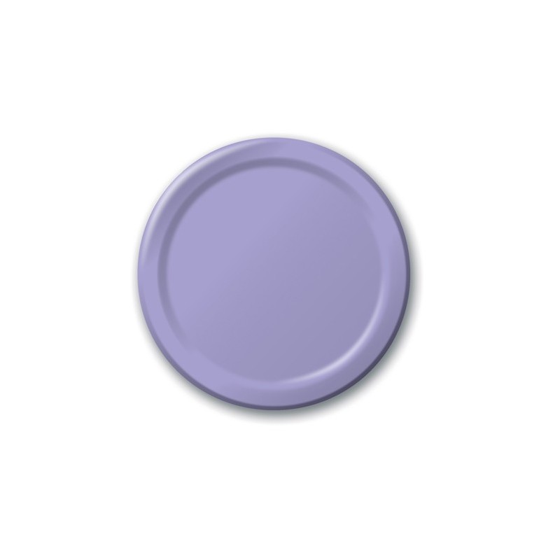 Plate-Paper-Lavender-9 inch-24 count