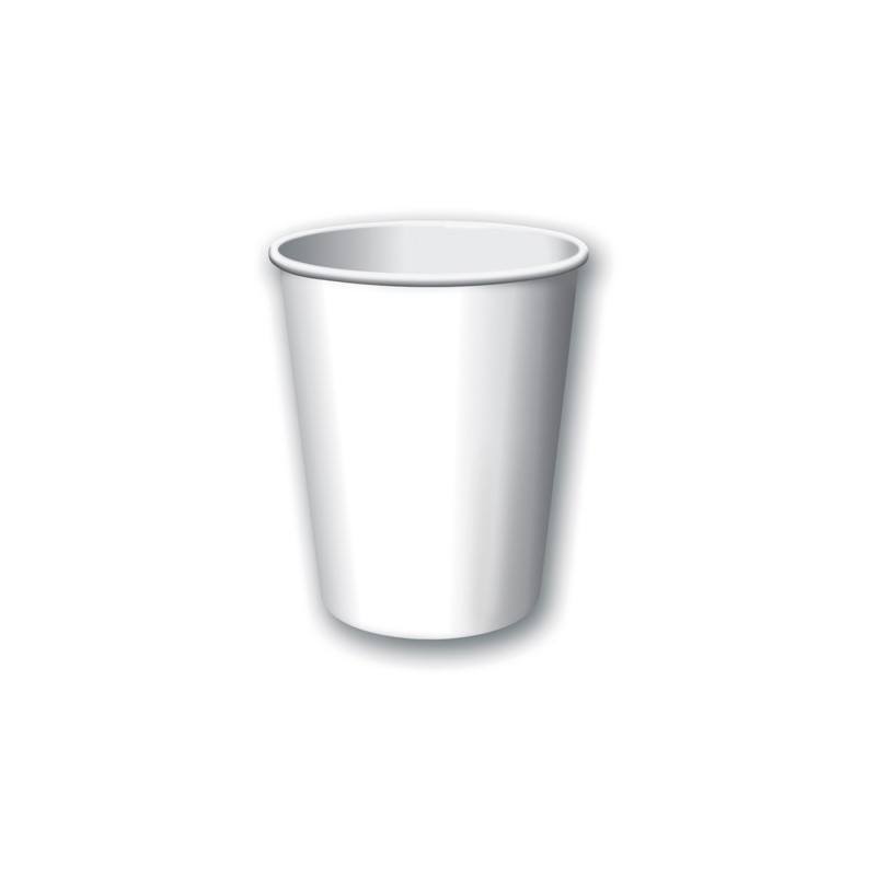 Cup-White-9 ounce-24 pack