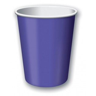 Cup-Purple-9 ounce-24 pack
