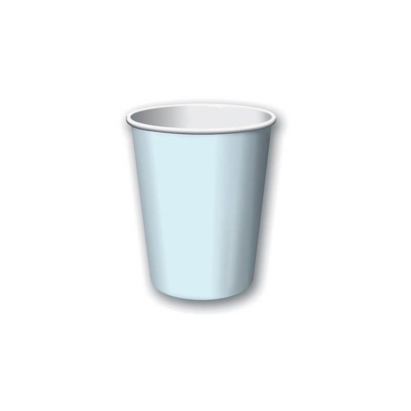 Cup-Pastel Blue-9 ounce-24 pack