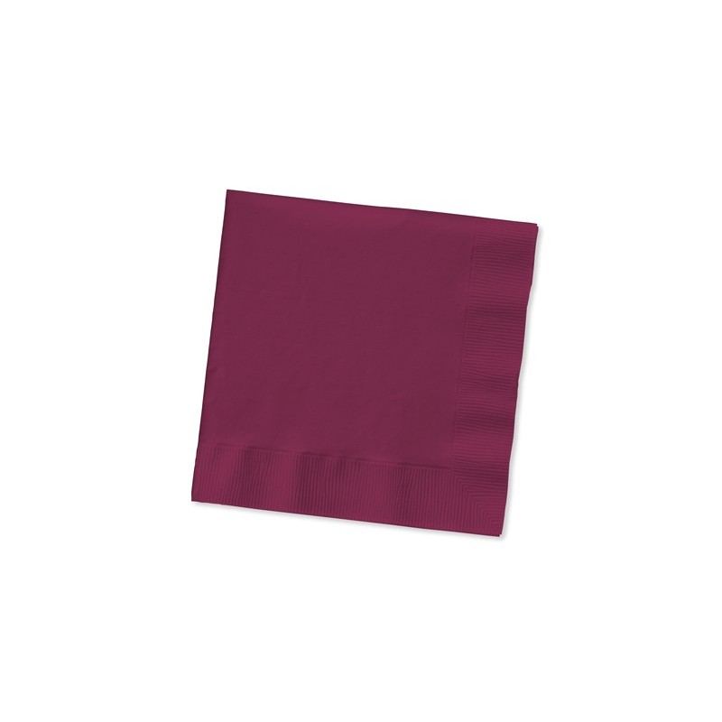 Napkin-Lunch-Burgundy-50 count