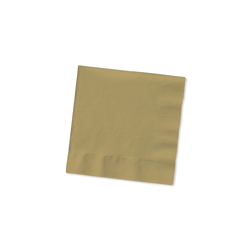 Napkin-Lunch-Glittering Gold-50 count