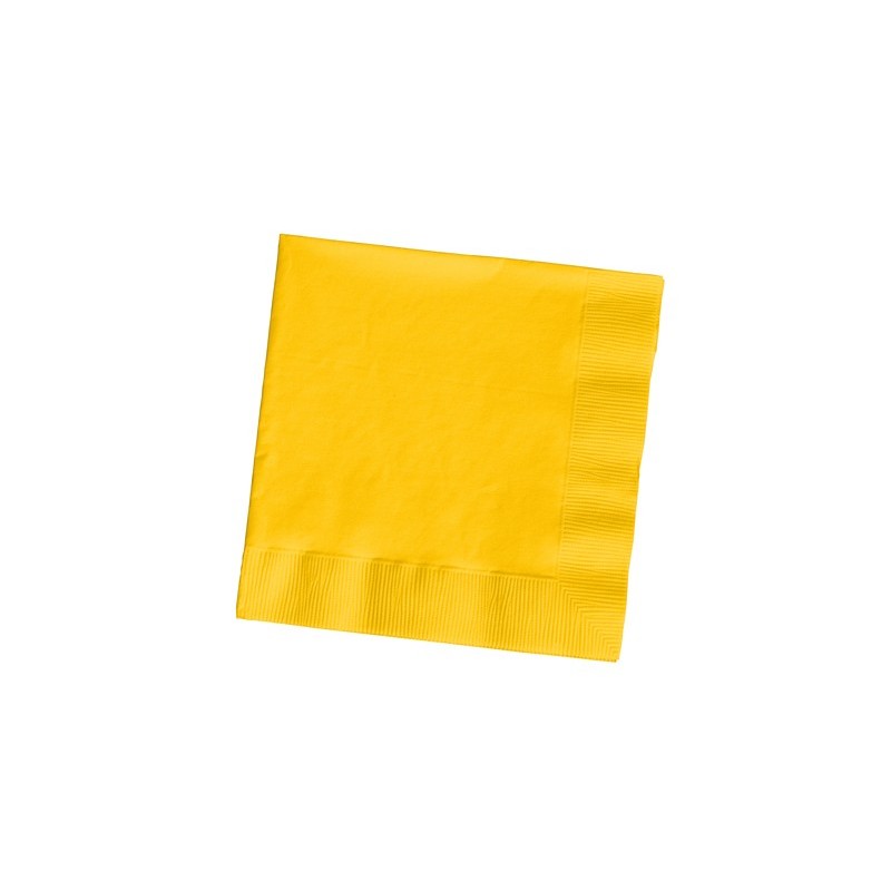 Napkin-Lunch-School Bus Yellow-50 count