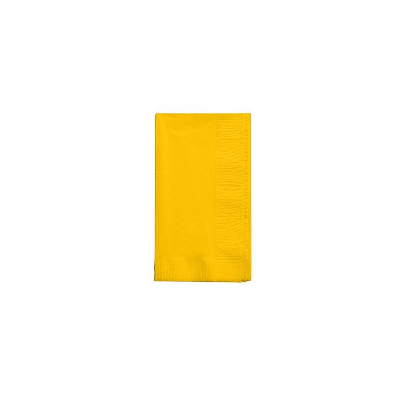 Napkin-Dinner-School Bus Yellow-50 count