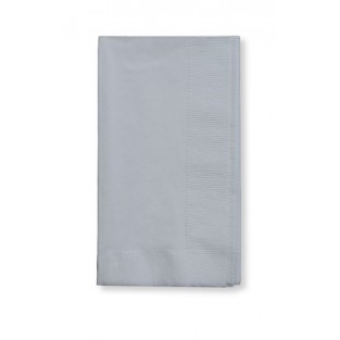 Napkin-Dinner-Shimmering Silver-50 count