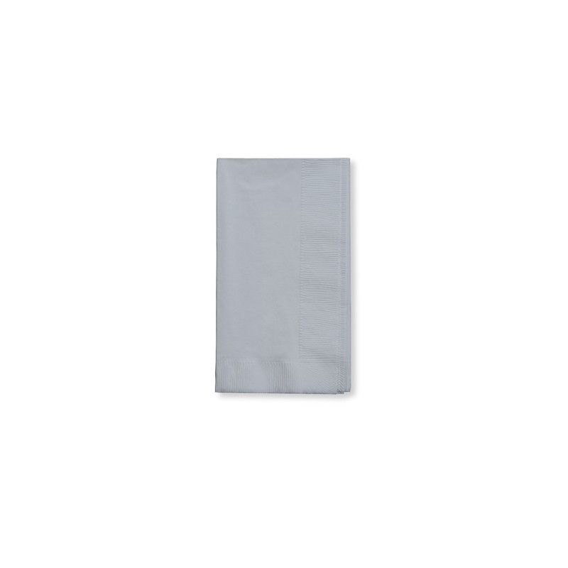 Napkin-Dinner-Shimmering Silver-50 count