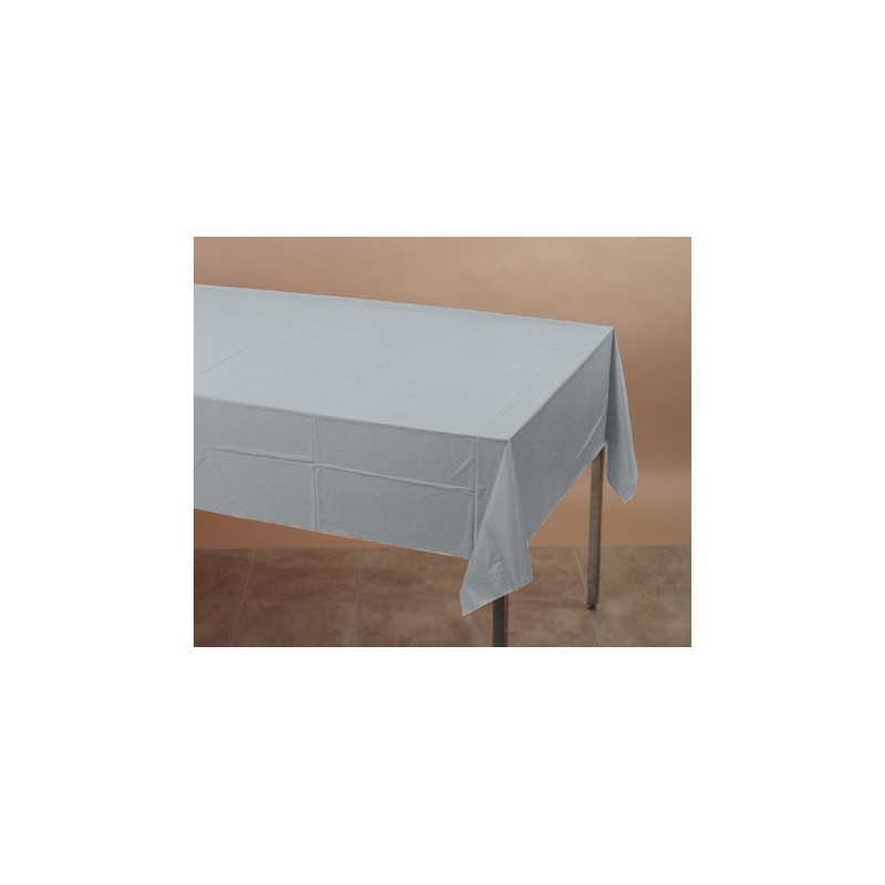 Tablecover-Paper-Shimmering Silver-54x108