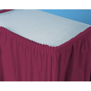 Tableskirt-Burgundy