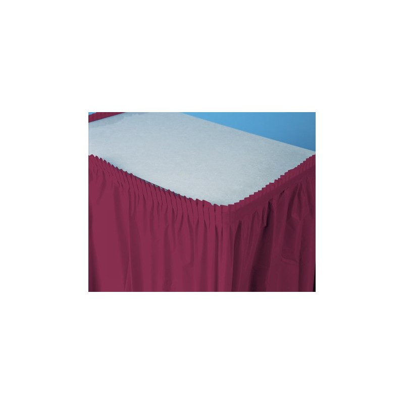 Tableskirt-Burgundy