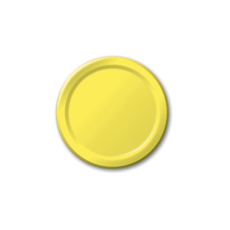 Plate-Paper-Mimosa-7 inch-24 count