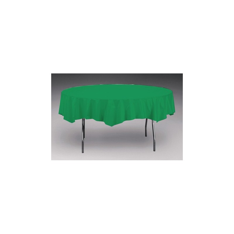 Tablecover-Paper-Emerald Green-Round-82 inch