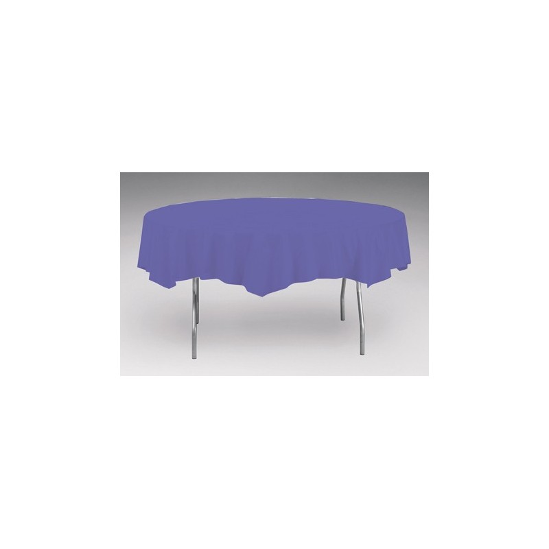 Tablecover-Paper-Purple-Round-82 inch