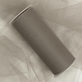 Ribbon - Tulle - 6inx25yd - Silver