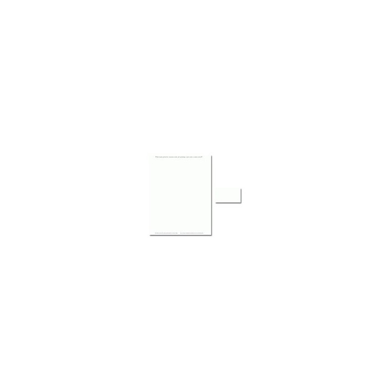 Business Card - White - 250 ct - 25 sheets