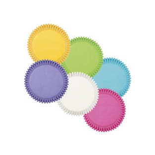 Baking Cups - Mini - Assorted Colors- 100 ct