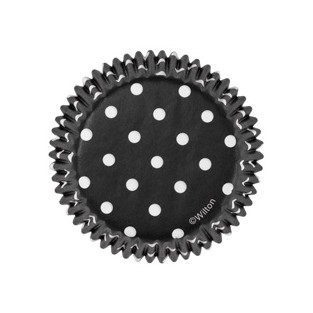 Baking Cup - Standard - Black - 75 ct