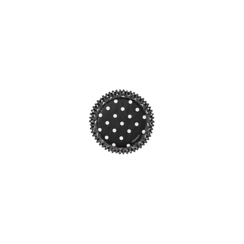 Baking Cup - Standard - Black - 75 ct