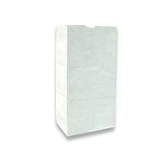 Bag - Grocery - 8lb - White - 6 1/8x4x12 3/8