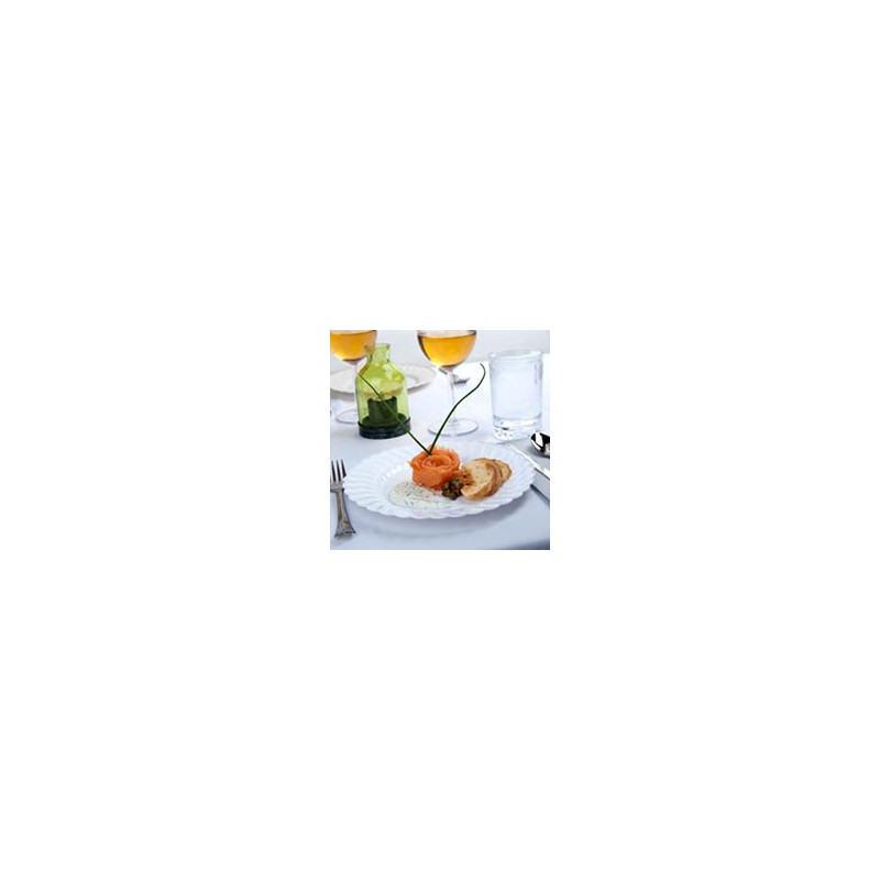 Plate 9" Flairware Clear 18pk