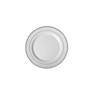 Plate 7.5" Silver Splendor15pk