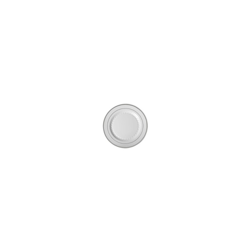 Plate 7.5" Silver Splendor15pk