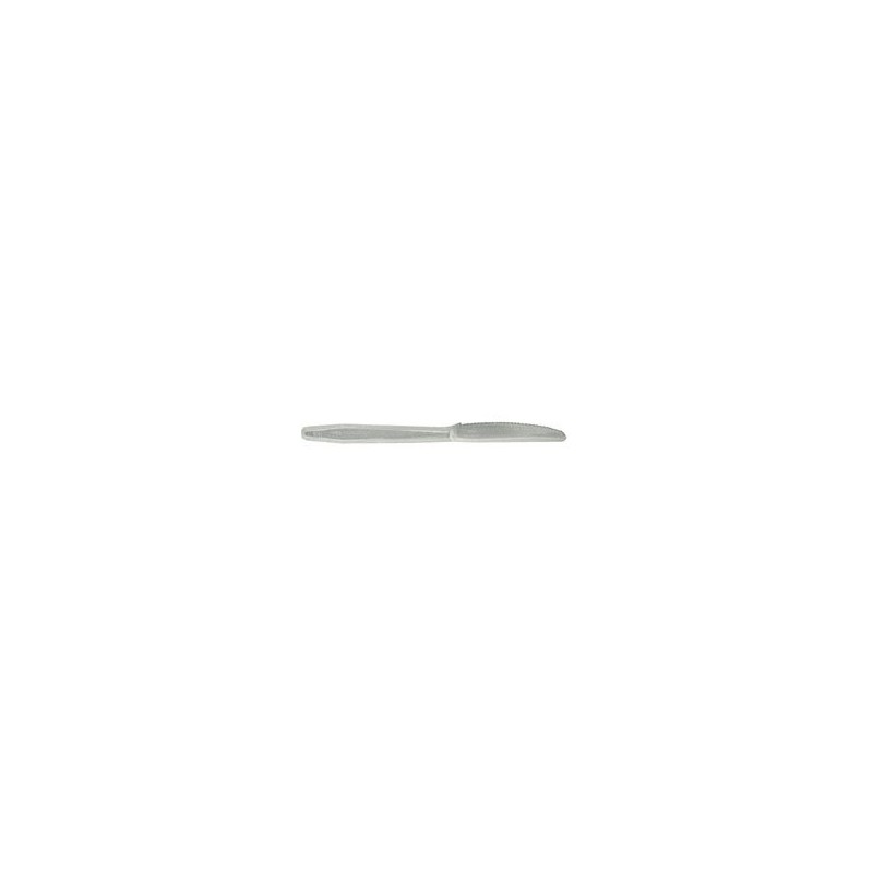 Knife - Plastic - Clear - 50ct - Heavy Duty