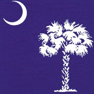Napkin - Beverage - Palmetto Tree - 20ct
