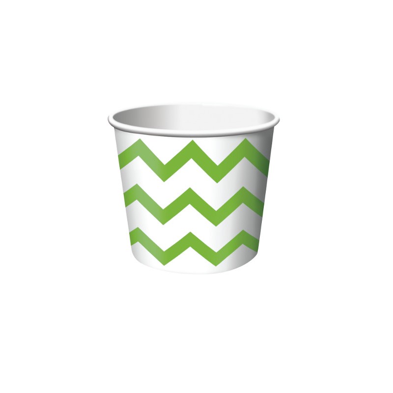 Treat Cup Chevron Fresh Lime