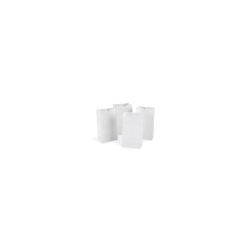 Bag - Grocery - 10lb - White - 6 3/8x4 1/8x13 1/4