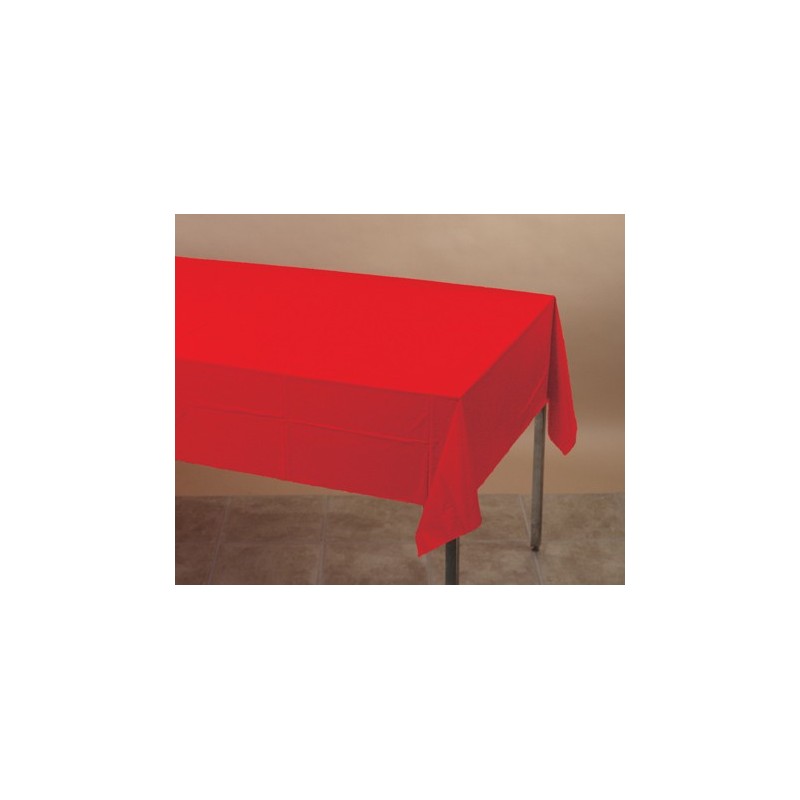 Tablecover-Paper-Classic Red-54x108
