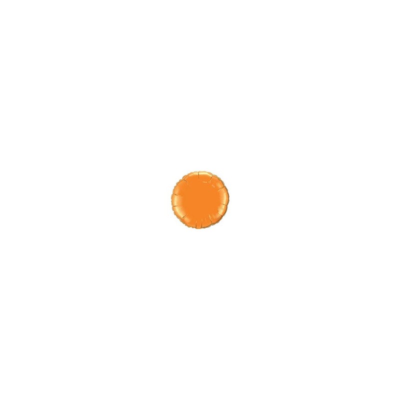 Balloon - Mylar - Orange - 18 inch