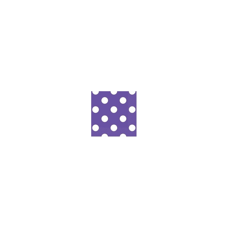 Napkin - Beverage - New Purple - 16 count