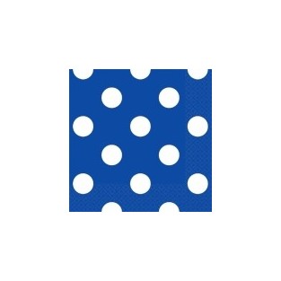 Napkin - Beverage - Royal Blue - 16 count