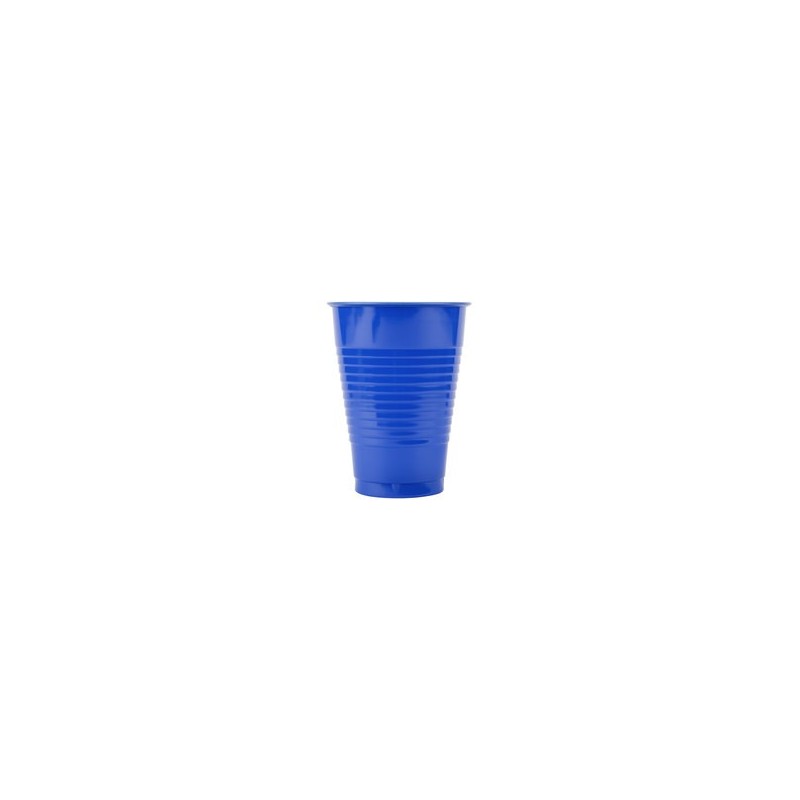 Cup - Plastic - Cobalt - 16 ounce - 20 count