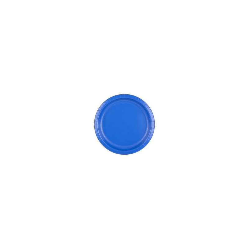 Plate - Paper - Cobalt - 9 inch - 24 count