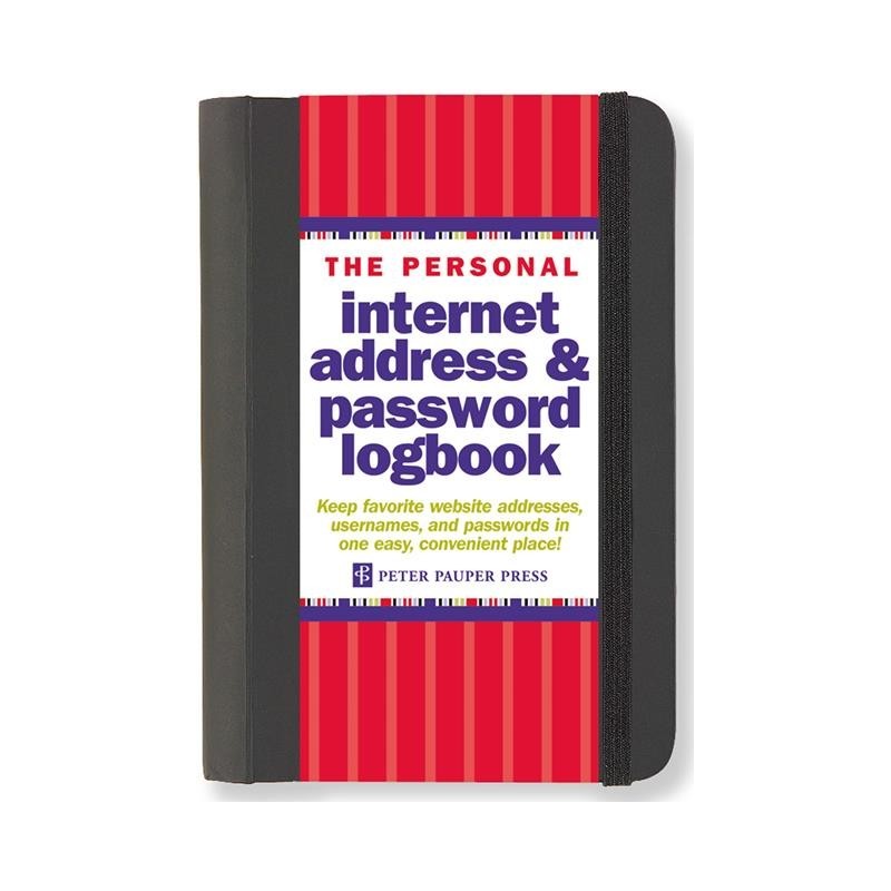THE PERSONAL INTERNET ADDRESS & PASSWORD LOG BOOK