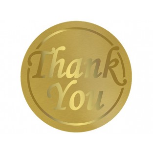Thank You Seal 1-1/2" Round