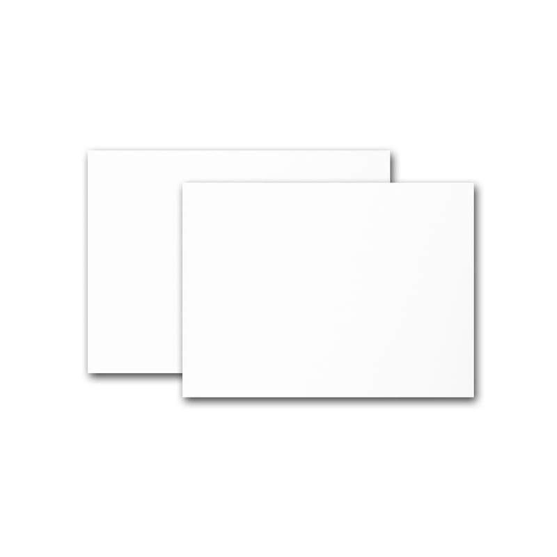 Cougar - 5.5 Bar Plain Card - White