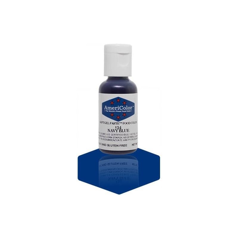 Americolor Gel - ¾ oz – Navy Blue