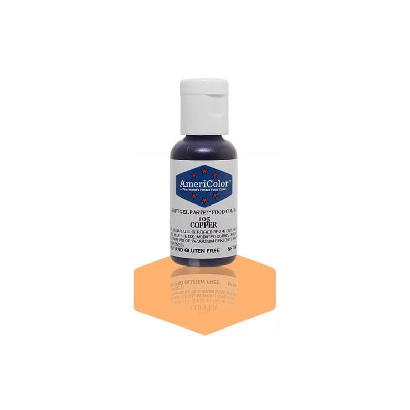 Americolor Gel- ¾ oz -Copper