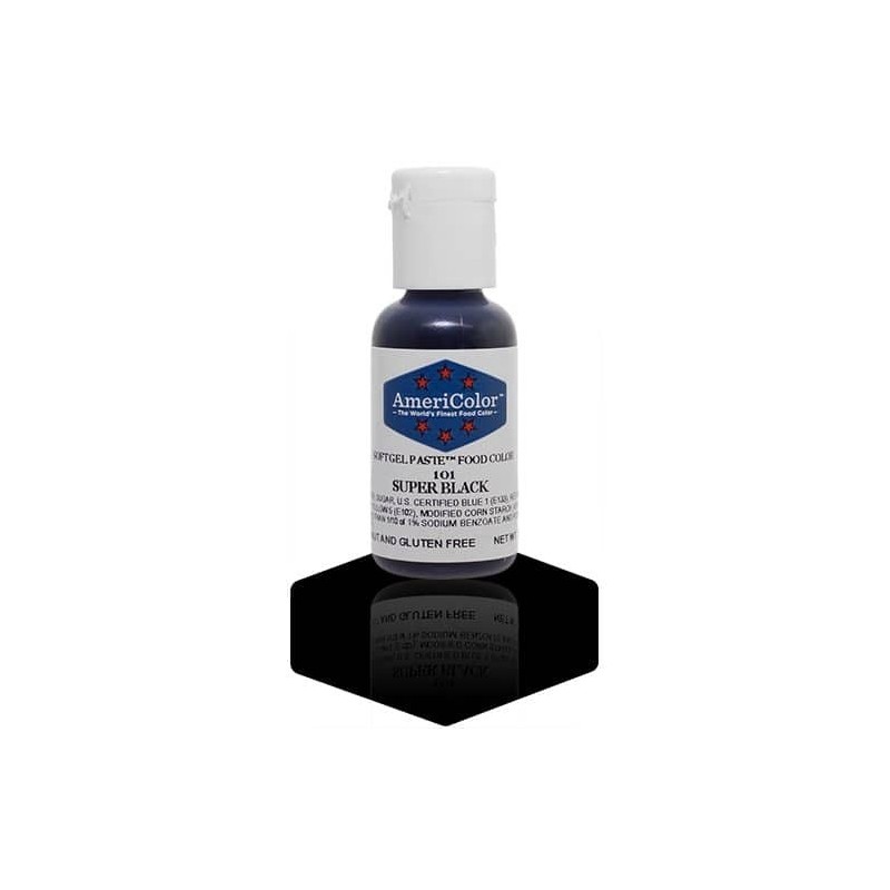 Americolor Gel - ¾ oz – Super Black