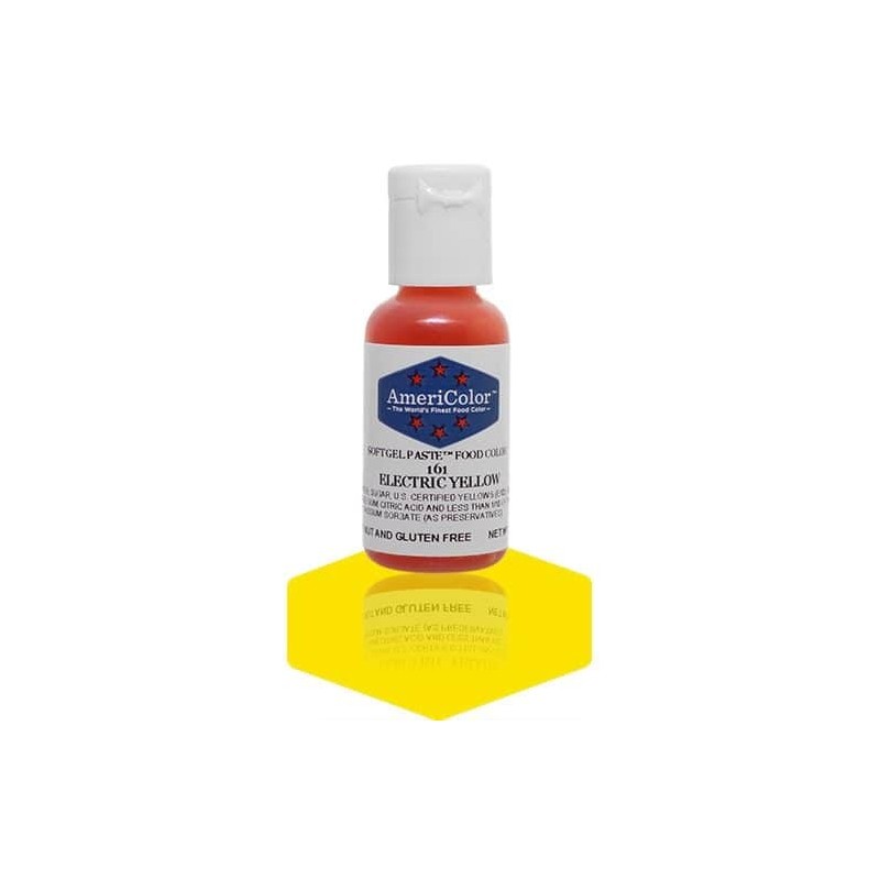 Americolor Gel - ¾ oz – Electric Yellow