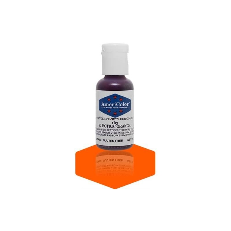 Americolor Gel – ¾ oz -Electric Orange